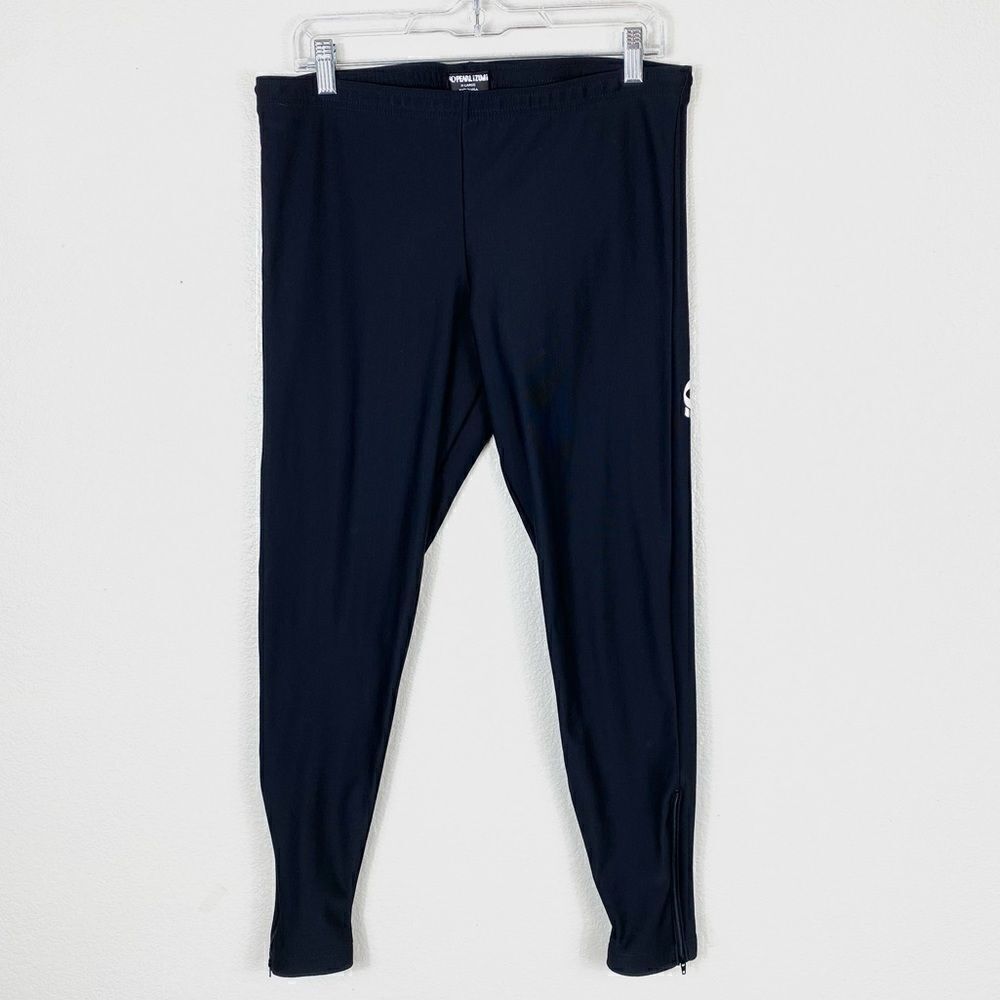 Pearl Izumi Black Zip Ankle Cycling Legging Pants